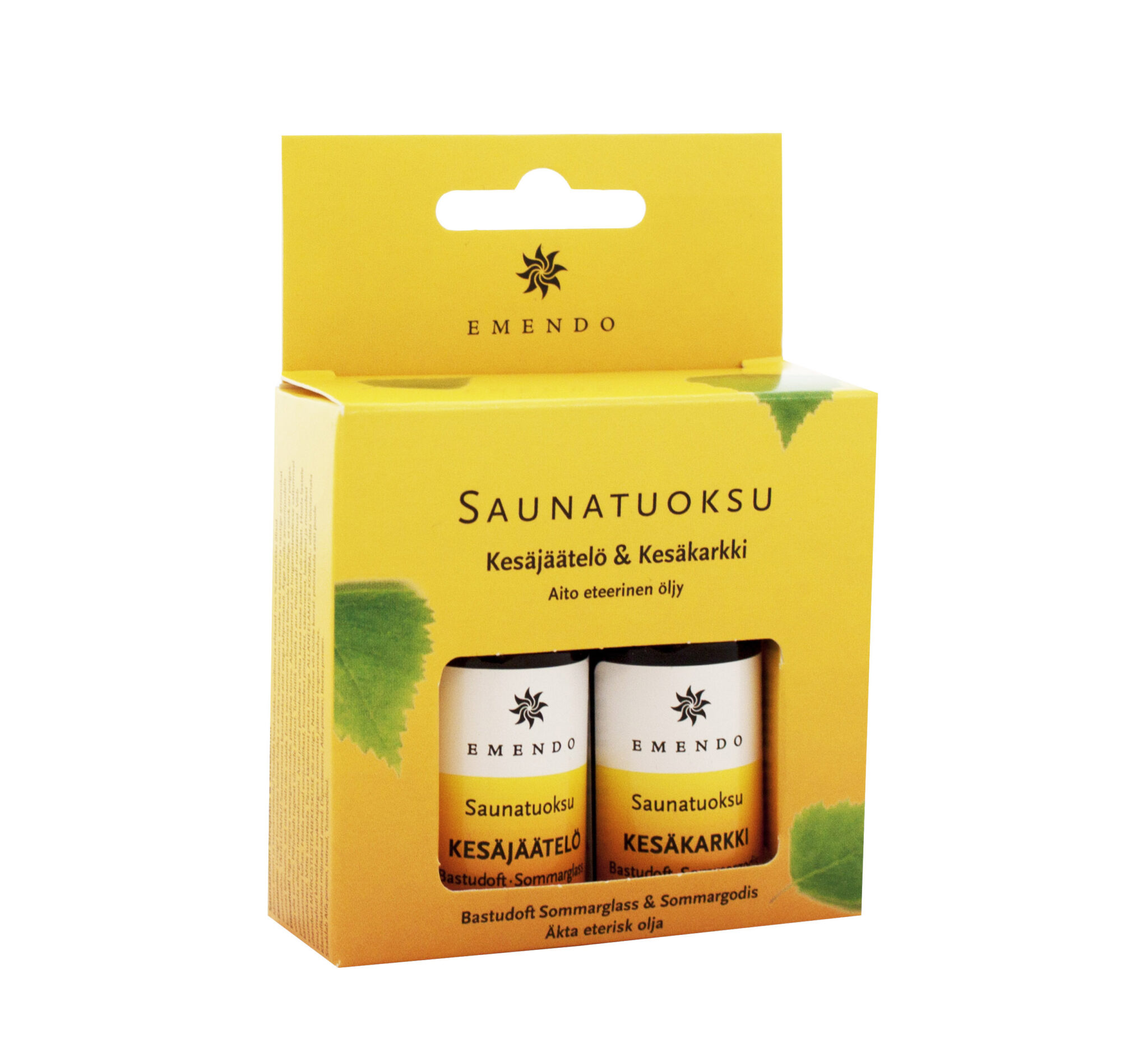 Saunatuoksut Kes karkki Ja Kes j tel 2 X 10 Ml Emendo